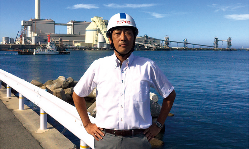 福島で原発を視察
