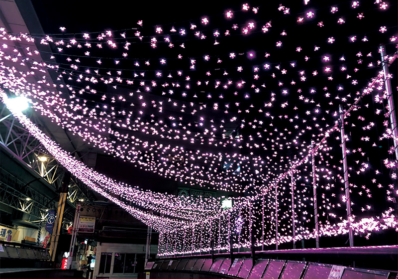 弘明寺商店街イルミネーション
