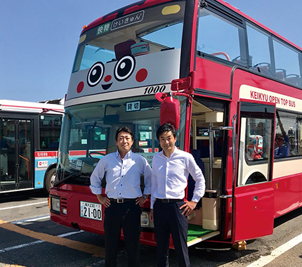 三浦半島の活性化は、京急のオープントップバスで！