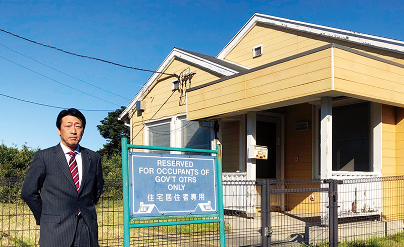 平成27年12月から無人となった米軍根岸住宅地区