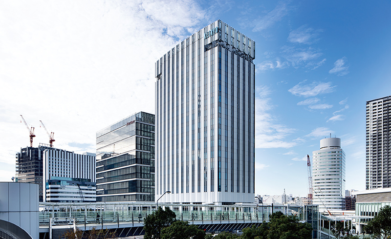 昨年9月、みなとみらいに移転した京急グループ本社