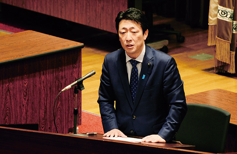 予算委員会での質疑