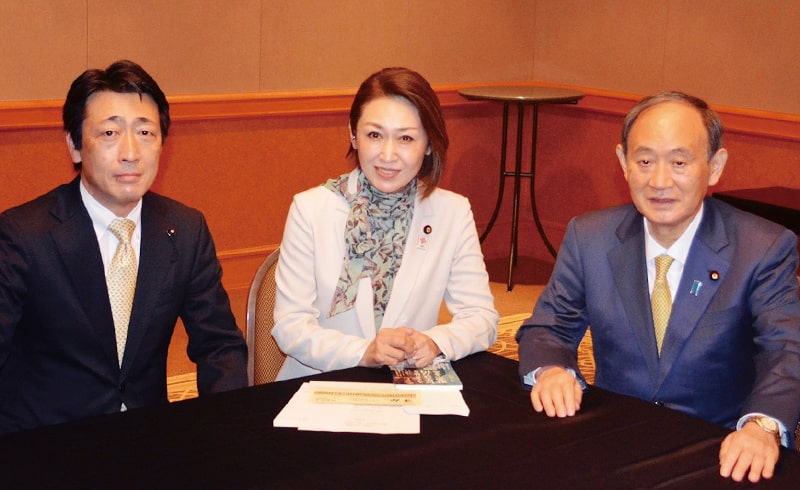 三原候補・菅前総理と作戦会議
