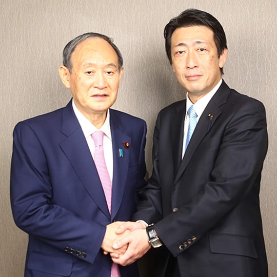 菅　義偉　衆議院議員（第99代内閣総理大臣）